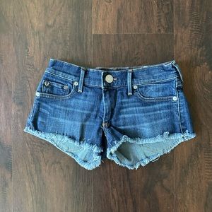 True Religion Size 24 Denim Shorts